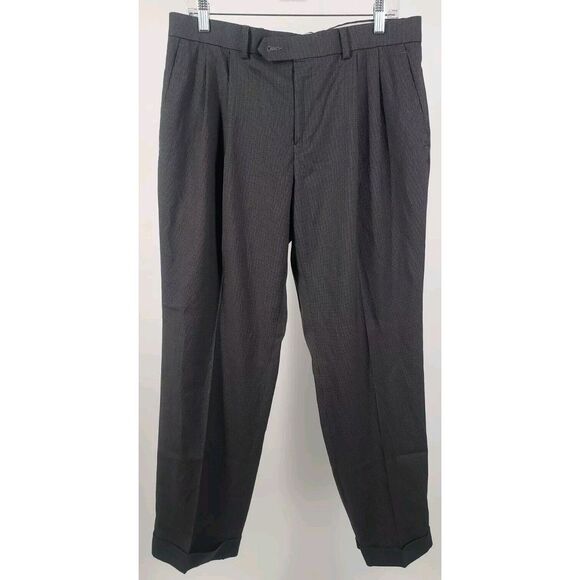 Ralph Lauren Other - Ralph Lauren Gentlemen Comfort Flex Pant Pleated Grey Dress‎ Pants 34W 29L